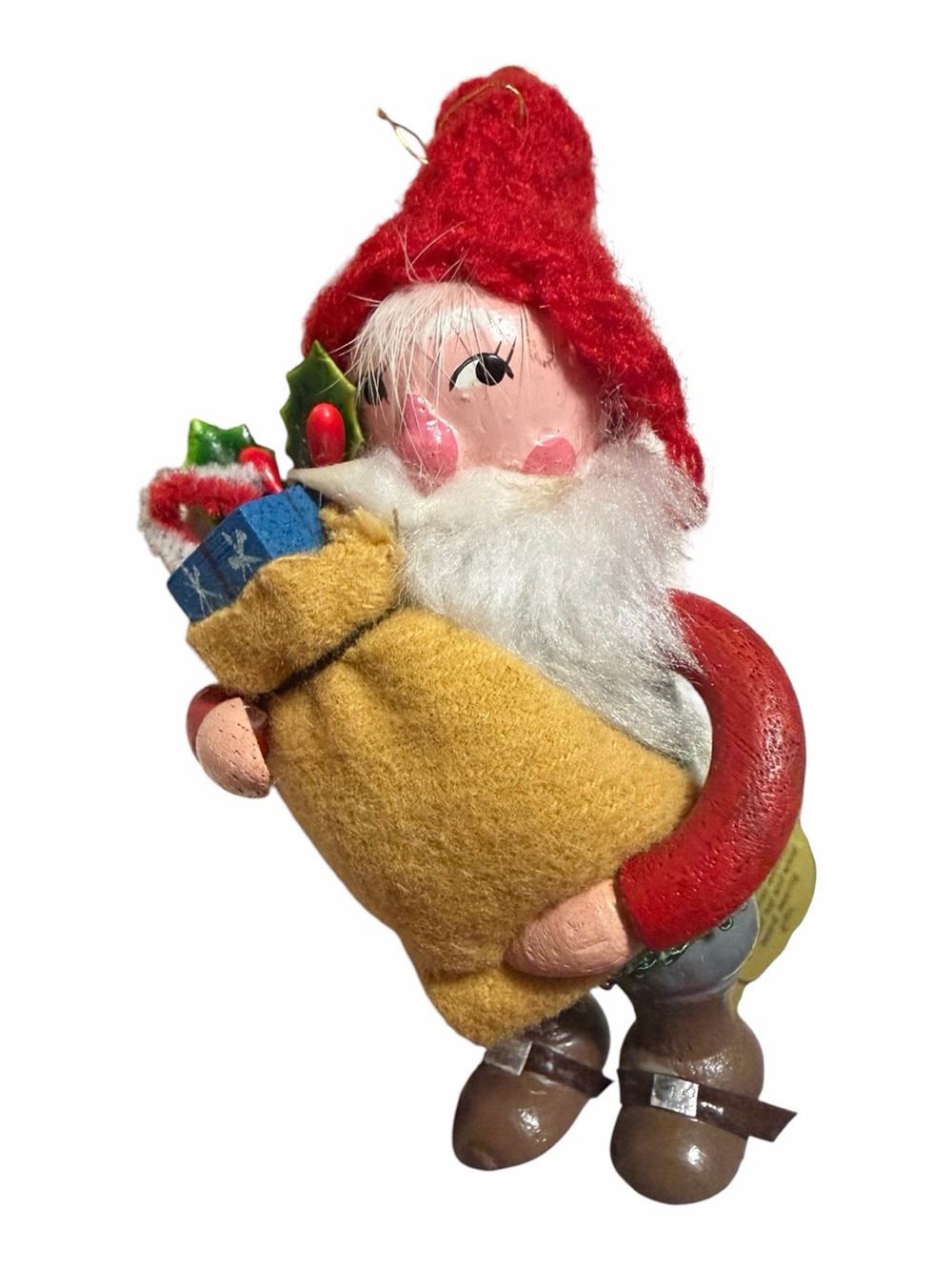 Vintage Norway Juelnissen Christmas Around the World Sears gnome Ornament